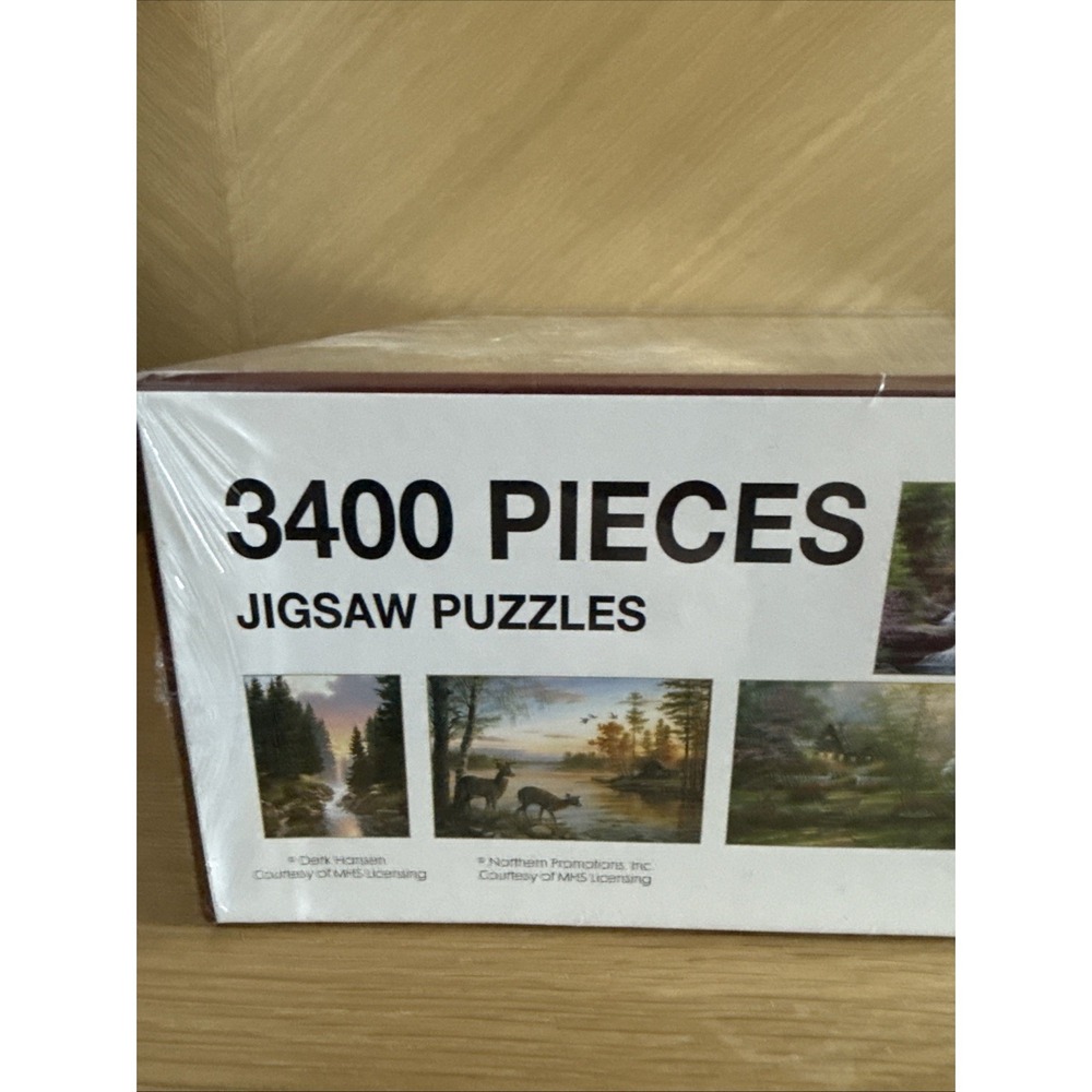 Peaceful Scenes From Nature 10 Puzzles Set 100 300 & 500 Pieces New Sealed - Picture 3 of 6